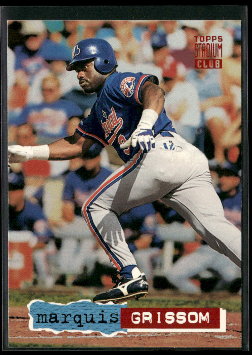 Marquis Grissom 1994 Stadium Club #706 Montreal Expos