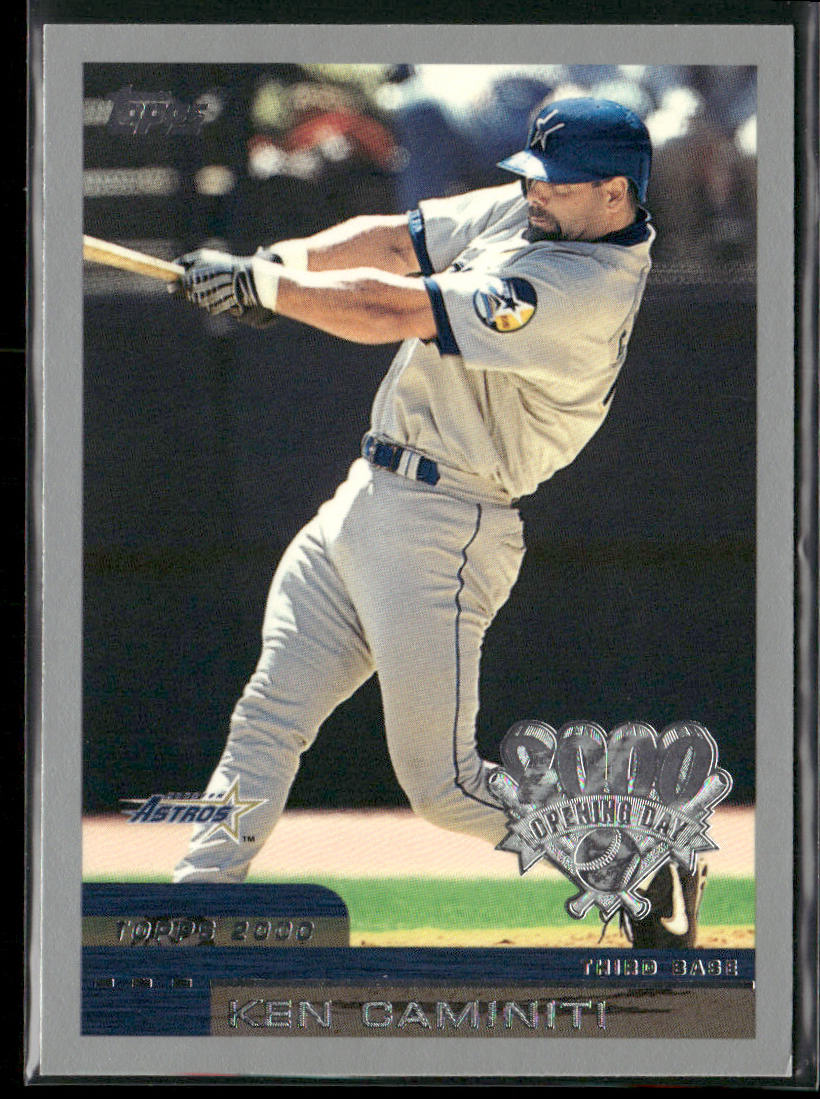Ken Caminiti 2000 Topps Opening Day #33 Houston Astros front