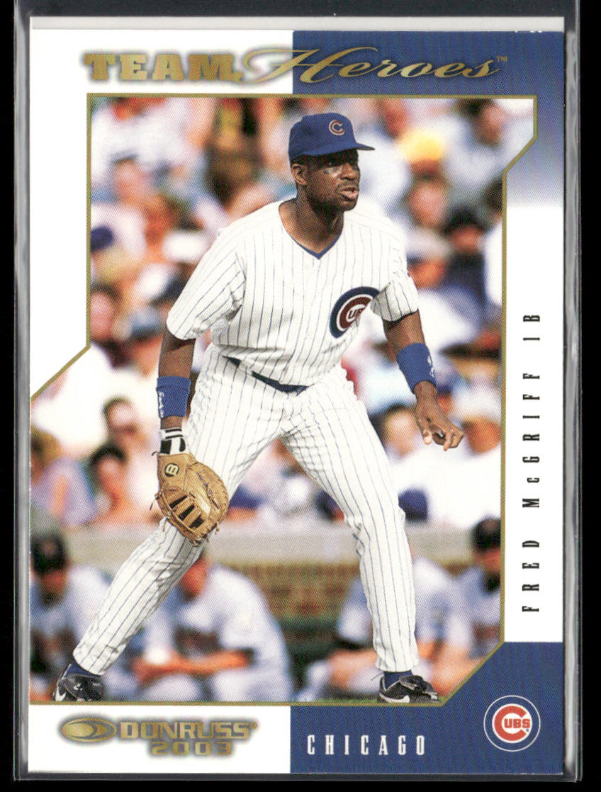 Fred McGriff 2003 Donruss Team Heroes #96 Chicago Cubs