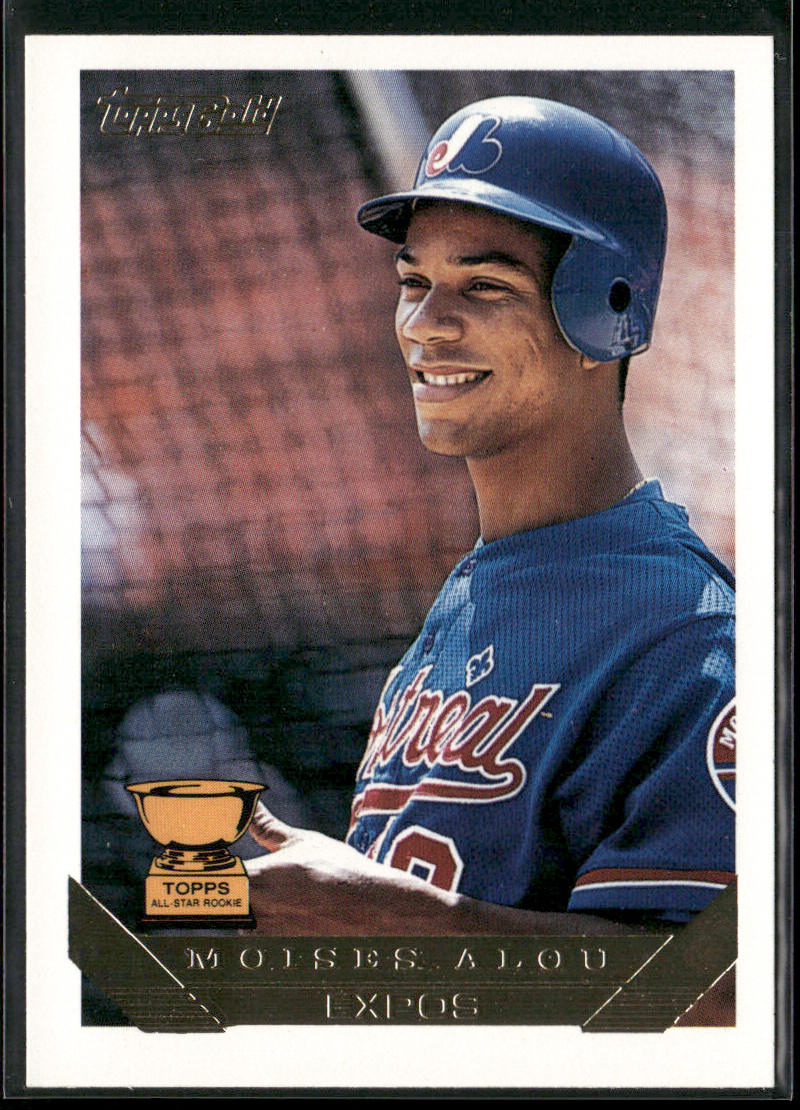 Moises Alou 1993 Topps Gold #123 Montreal Expos