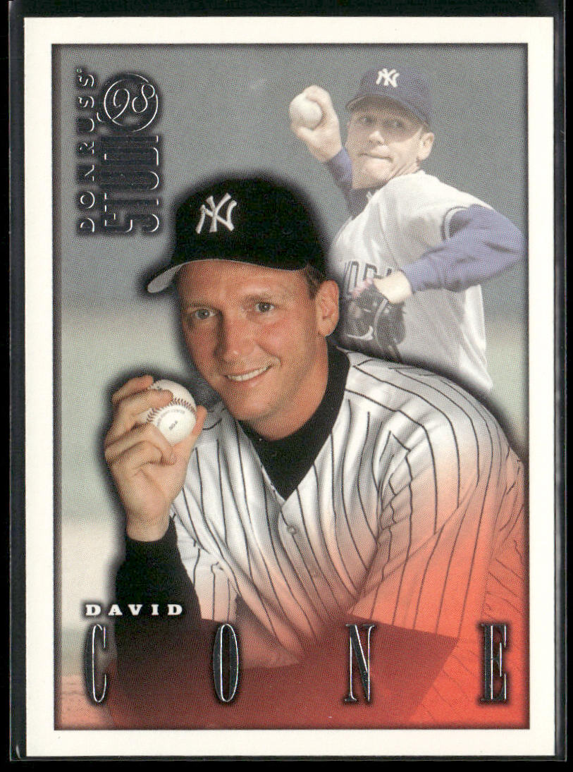David Cone 1998 Studio #94 New York Yankees