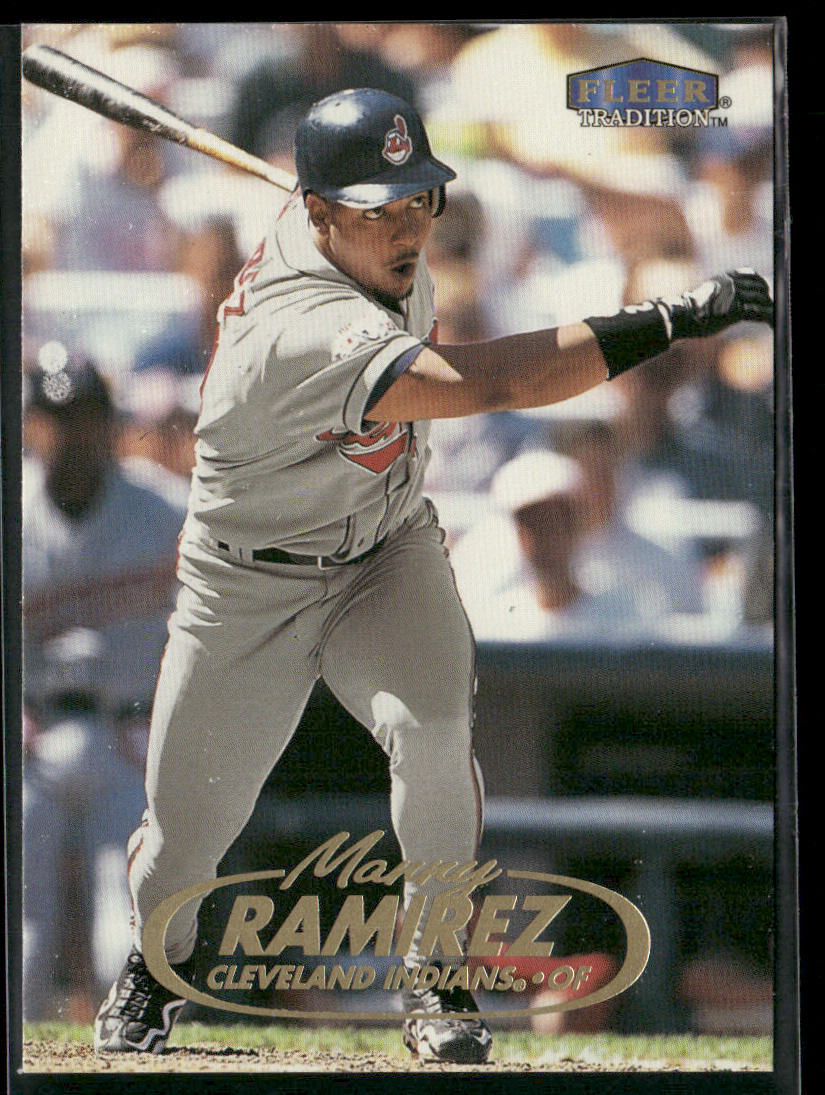 Manny Ramirez 1998 Fleer Tradition #388 Cleveland Indians front