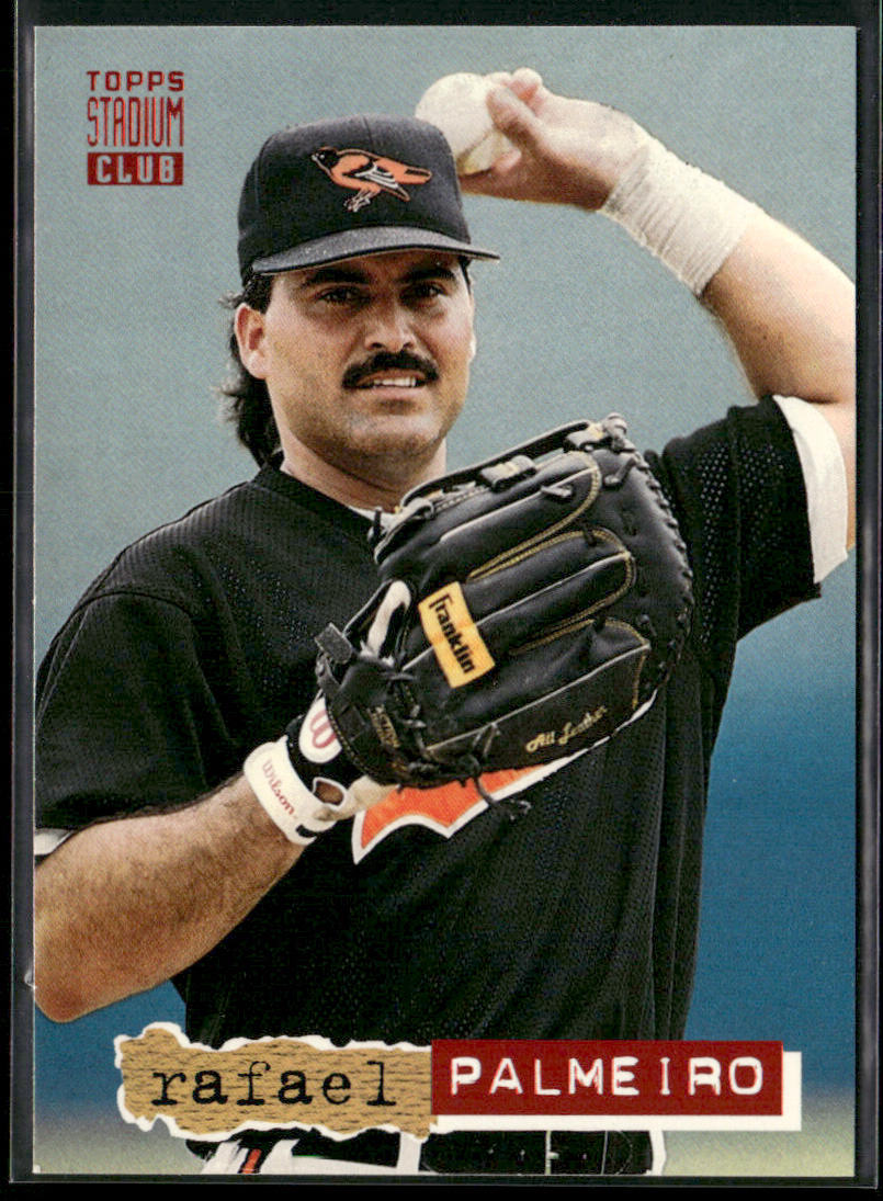 Rafael Palmeiro 1994 Stadium Club Members Only #557 Baltimore Orioles