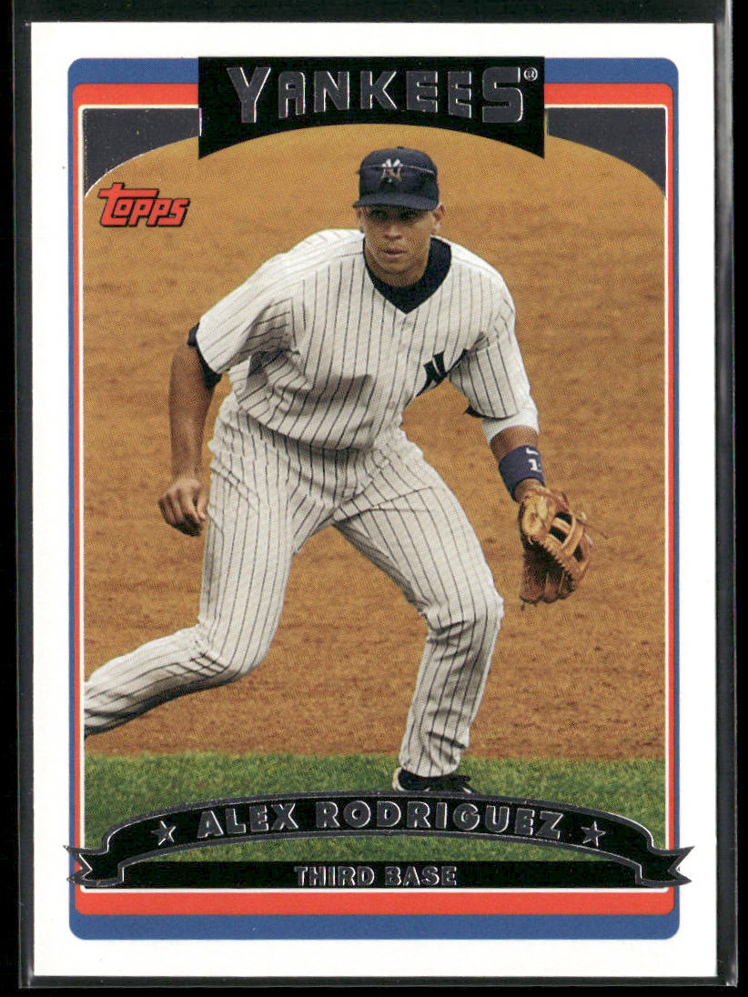 Alex Rodriguez 2006 Topps #1 New York Yankees front