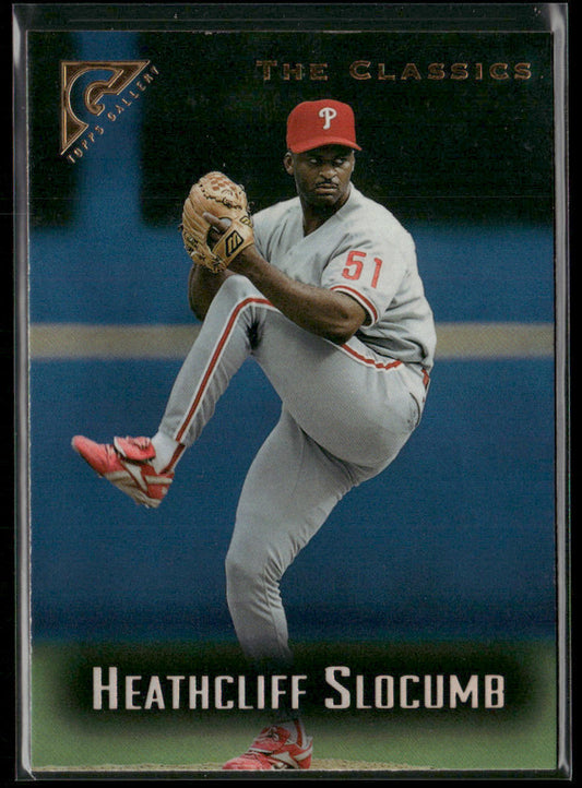 Heathcliff Slocumb 1996 Topps Gallery #13 Boston Red Sox front