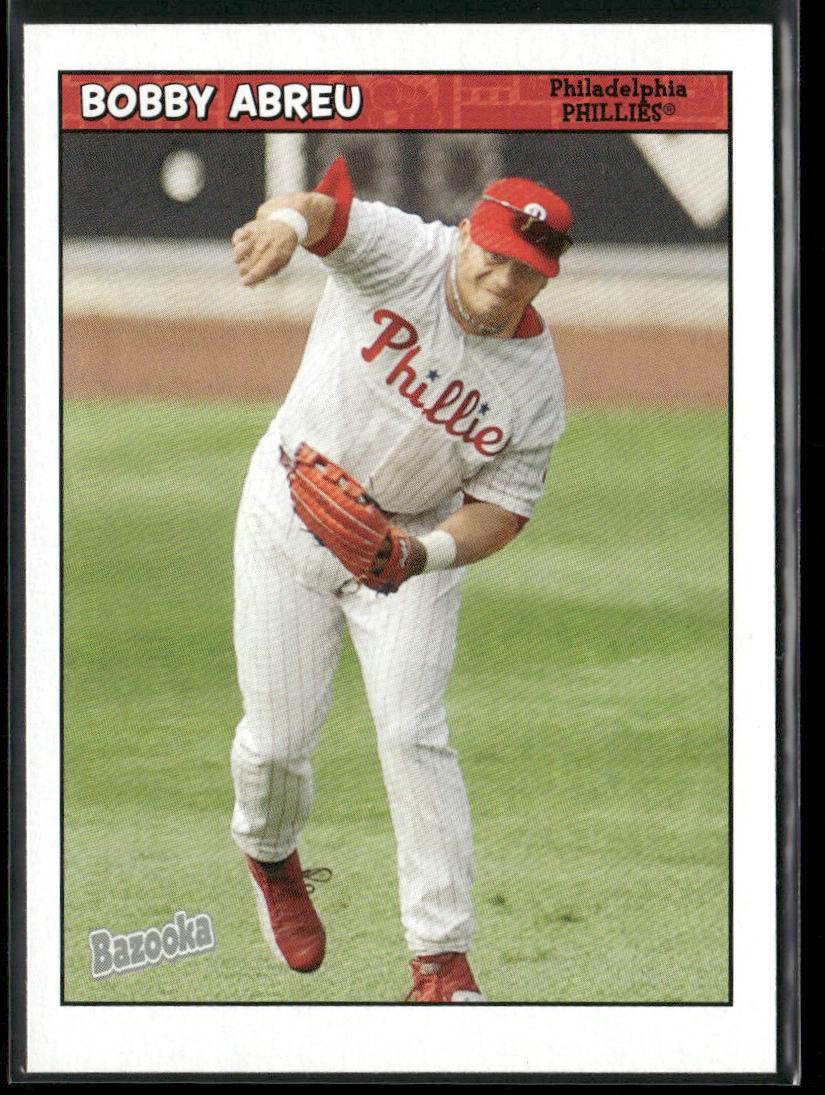 Bobby Abreu 2006 Bazooka #141 Philadelphia Phillies front