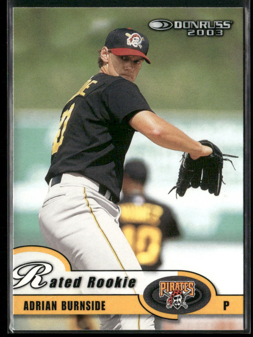 Adrian Burnside 2003 Donruss #48 Pittsburgh Pirates