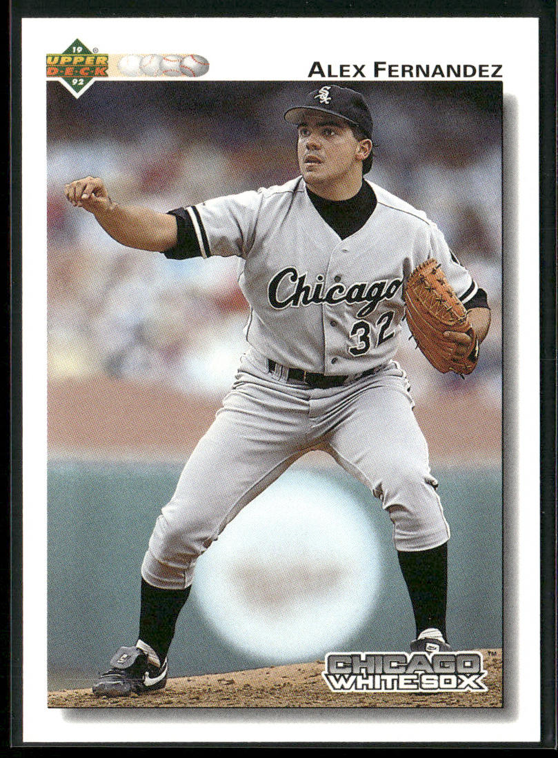 Alex Fernandez 1992 Upper Deck #551 Chicago White Sox