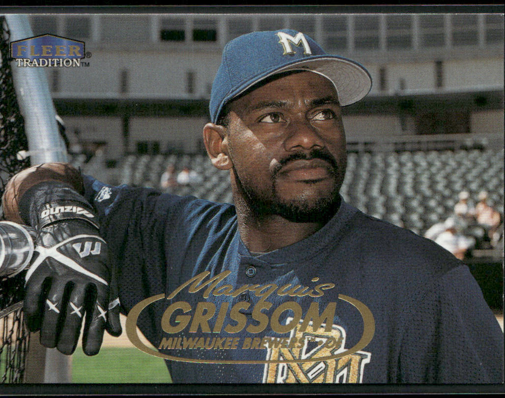 Marquis Grissom 1998 Fleer Tradition #365 Milwaukee Brewers front