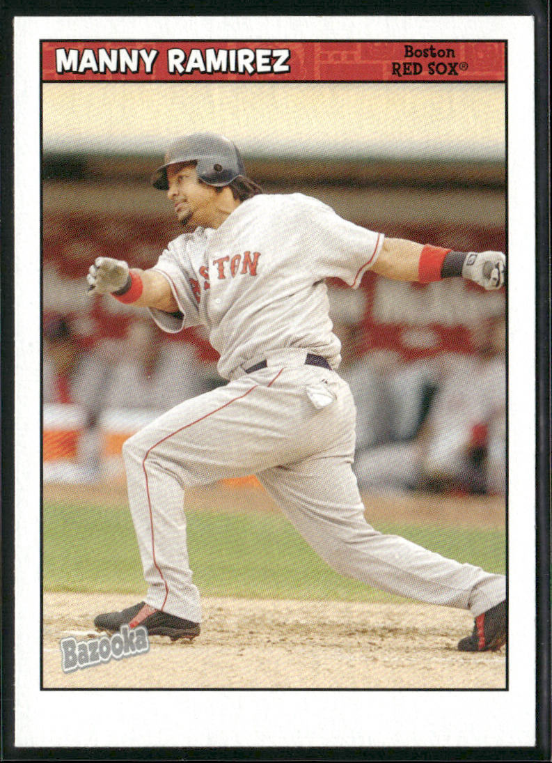 Manny Ramirez 2006 Bazooka #6 Boston Red Sox