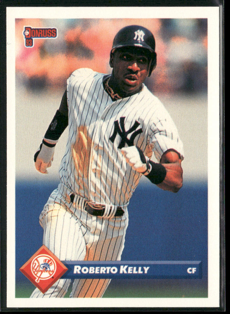 Roberto Kelly 1993 Donruss #313 New York Yankees