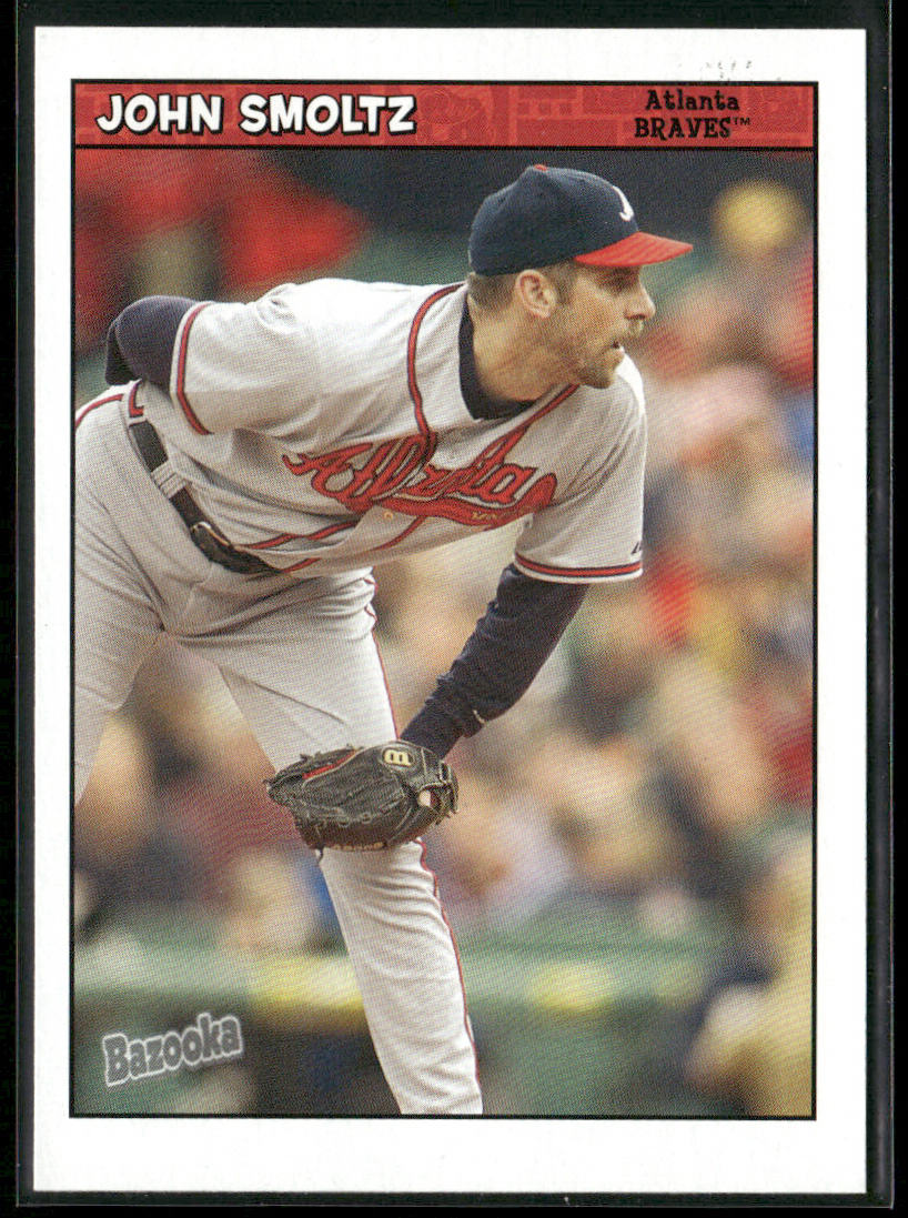 John Smoltz 2006 Bazooka #190 Atlanta Braves front
