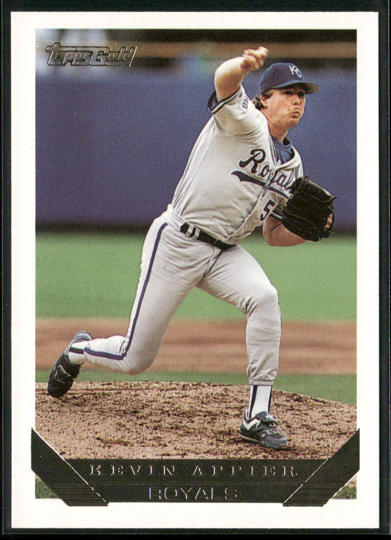 Kevin Appier 1993 Topps Gold #76 Kansas City Royals