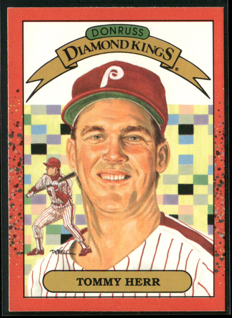 Tommy Herr 1990 Donruss #21 Philadelphia Phillies