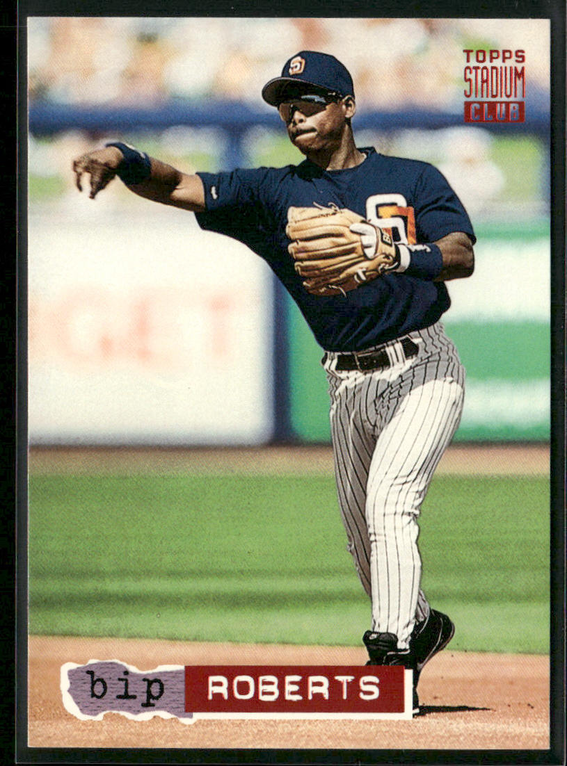 Bip Roberts 1994 Stadium Club #698 San Diego Padres