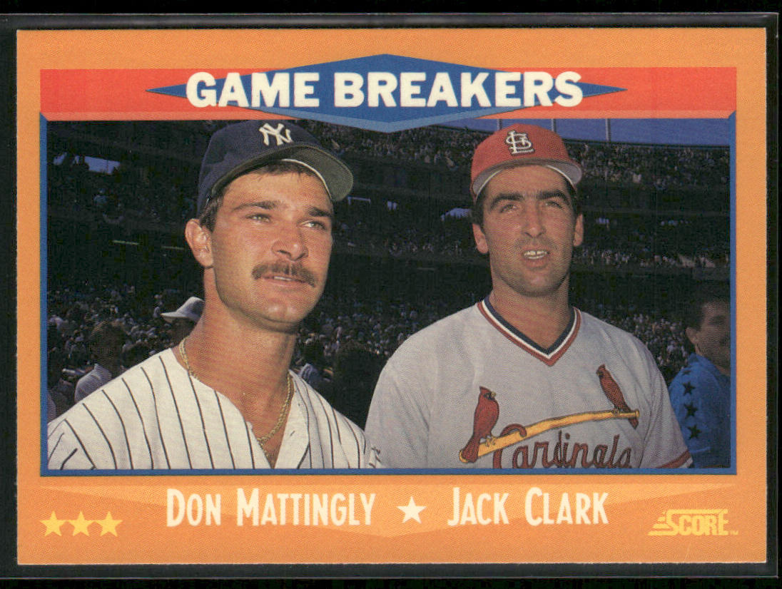 Don Mattingly / Jack Clark AS 1988 Score #650