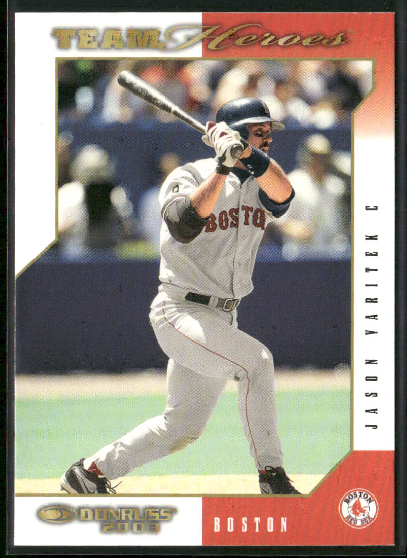 Jason Varitek 2003 Donruss Team Heroes #87 Boston Red Sox