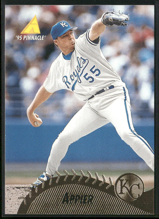 Kevin Appier 1995 Pinnacle #70 Kansas City Royals front