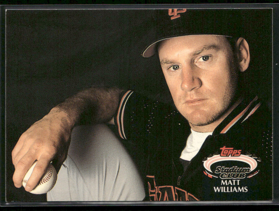 Matt Williams 1992 Stadium Club #582 San Francisco Giants