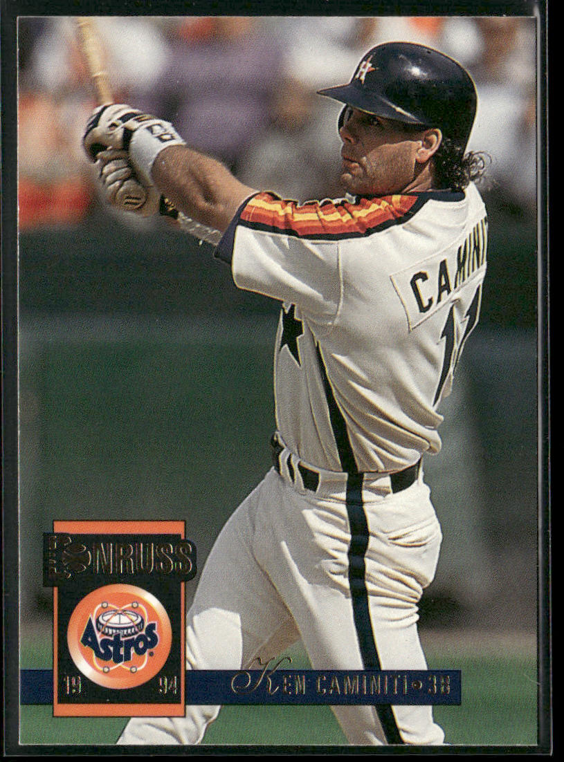 Ken Caminiti 1994 Donruss #53 Houston Astros