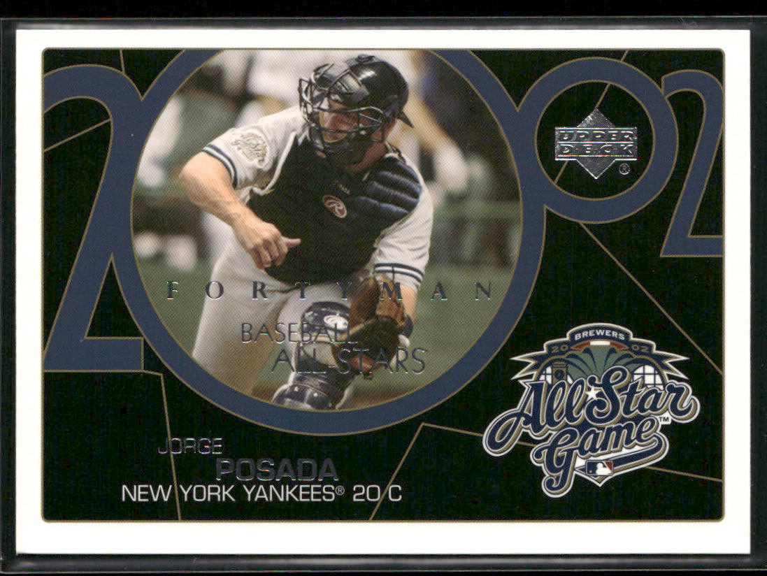 Jorge Posada 2003 Upper Deck 40-Man #776 New York Yankees