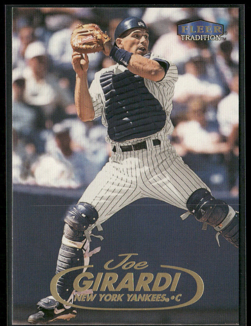Joe Girardi 1998 Fleer Tradition #509 New York Yankees front