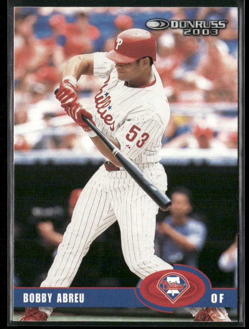 Bobby Abreu 2003 Donruss #348 Philadelphia Phillies