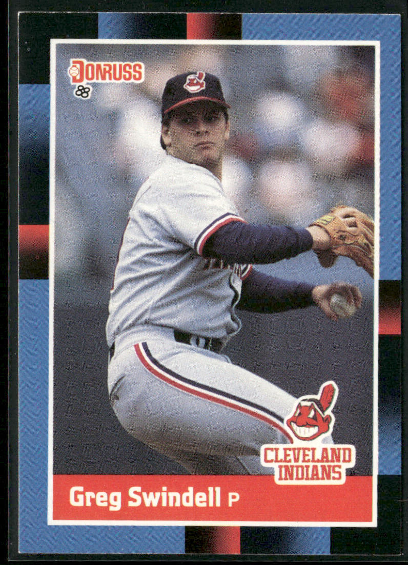Greg Swindell 1988 Donruss #227c Cleveland Indians