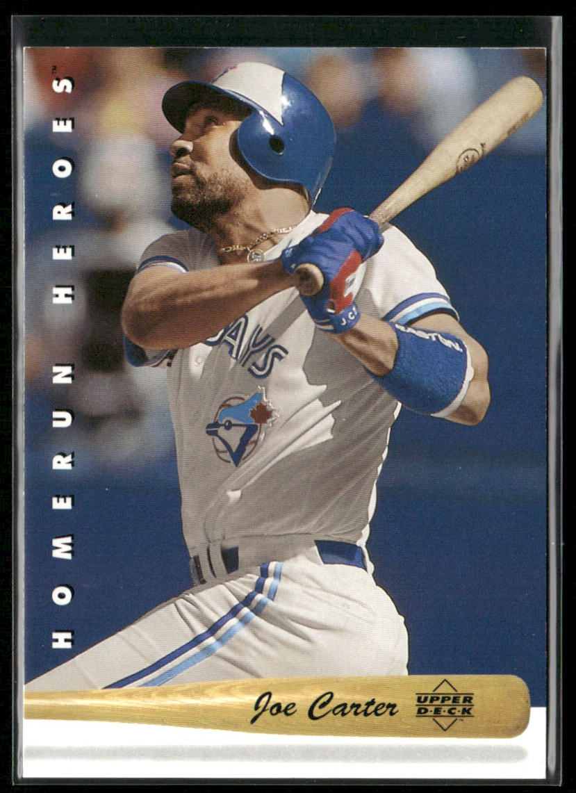 Joe Carter 1993 Upper Deck Home Run Heroes #HR7 Toronto Blue Jays