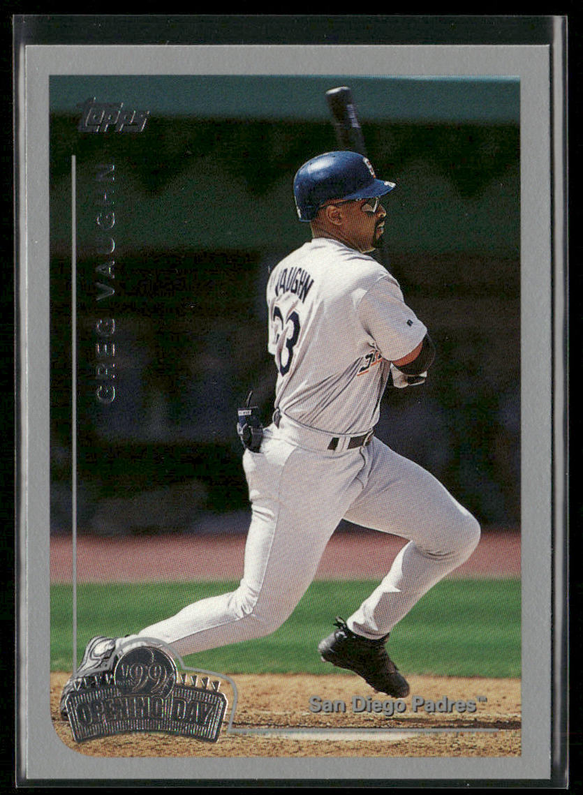 Greg Vaughn 1999 Topps #96 San Diego Padres