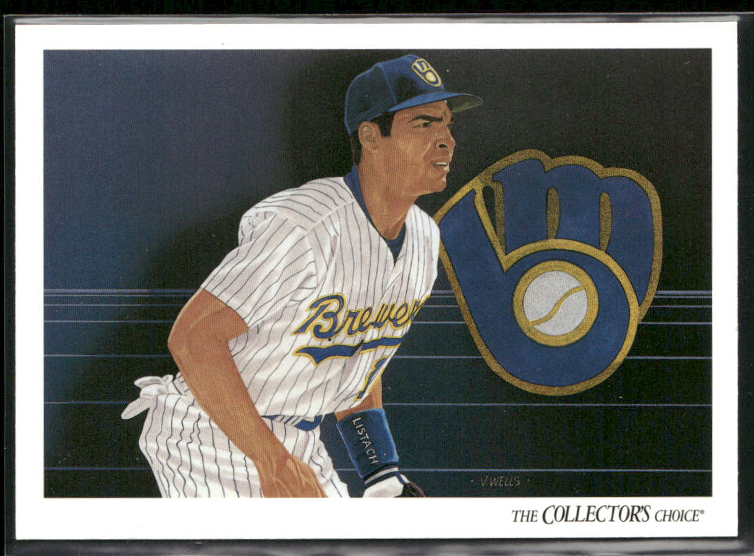 Pat Listach 1993 Upper Deck #817 Milwaukee Brewers front