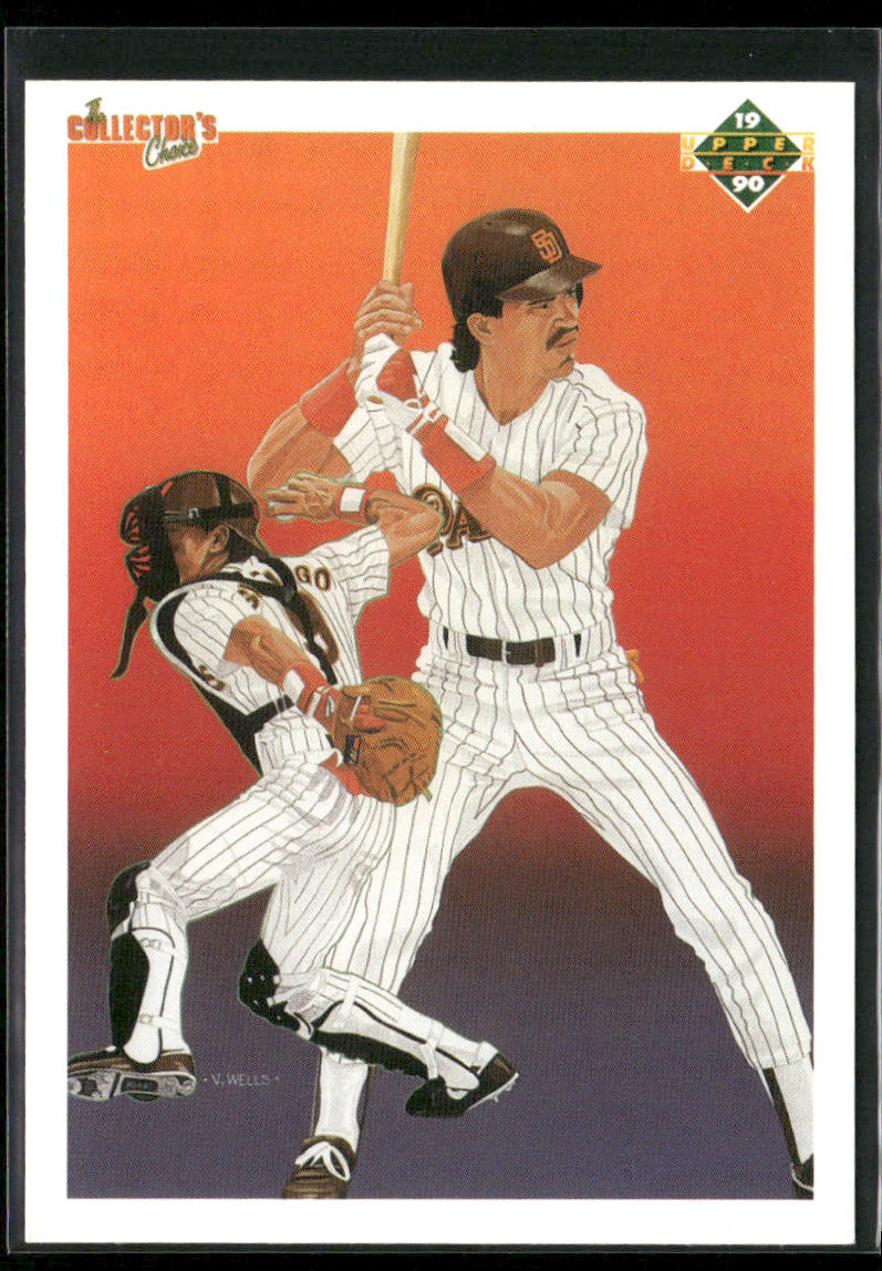 Benito Santiago 1990 Upper Deck #12 San Diego Padres front