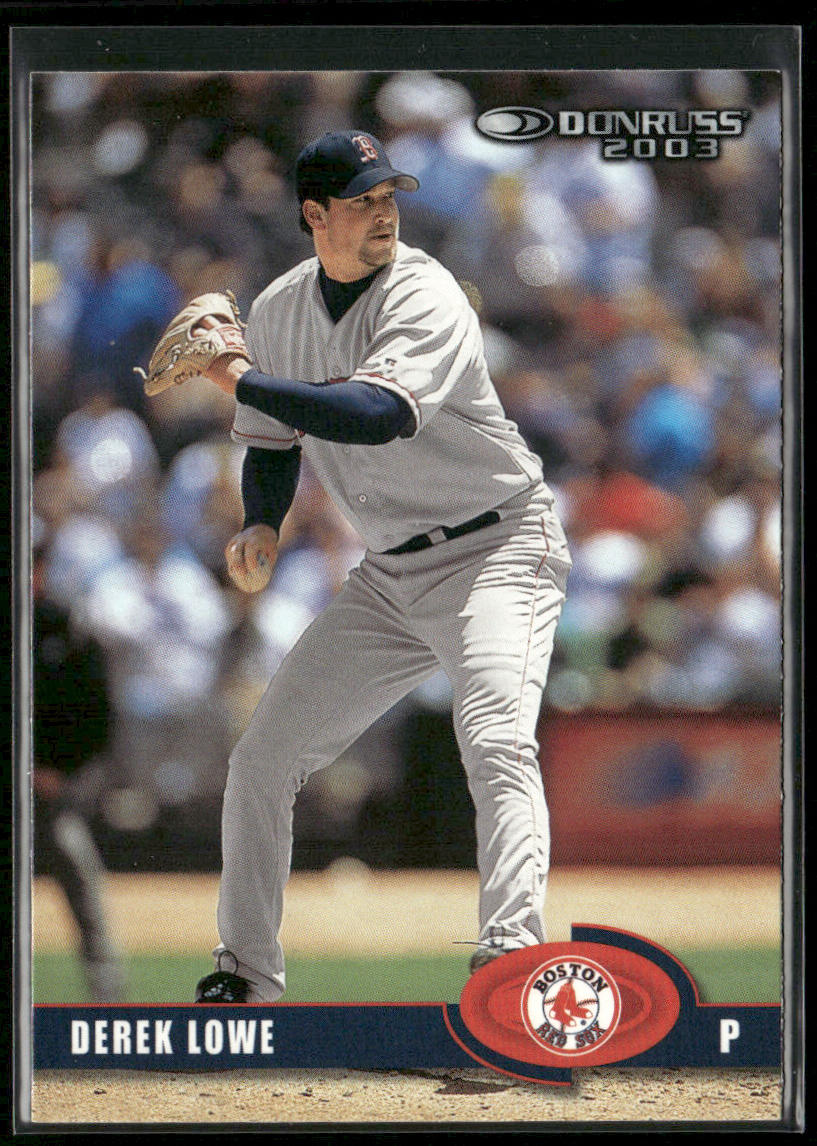 Derek Lowe 2003 Donruss #102 Boston Red Sox front
