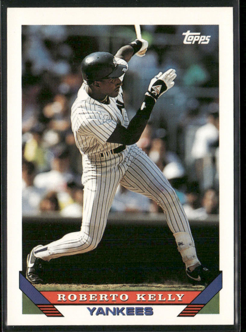 Roberto Kelly 1993 Topps #60 New York Yankees front