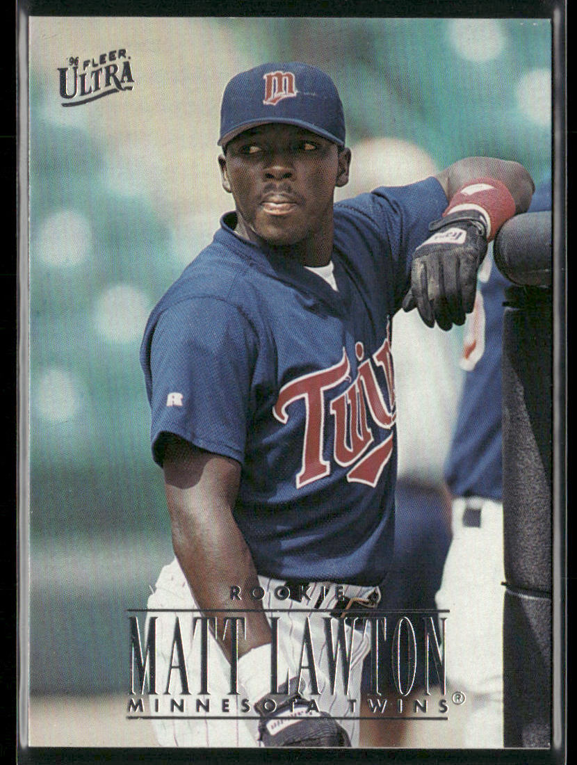 Matt Lawton 1996 Ultra #376 RC Minnesota Twins front