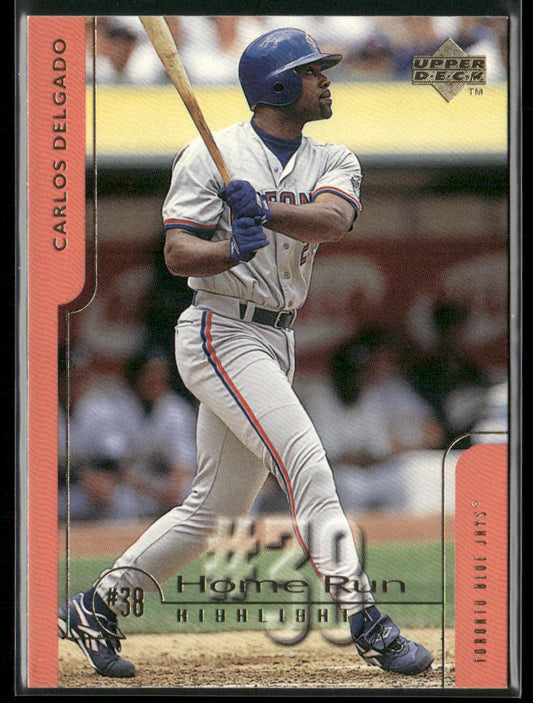 Carlos Delgado 1999 Upper Deck Challengers for 70 #78 Toronto Blue Jays front