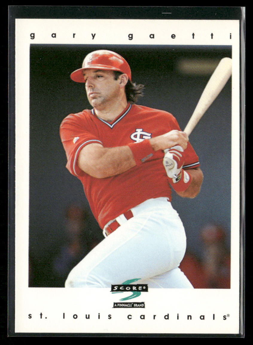 Gary Gaetti 1997 Score #295 St. Louis Cardinals front