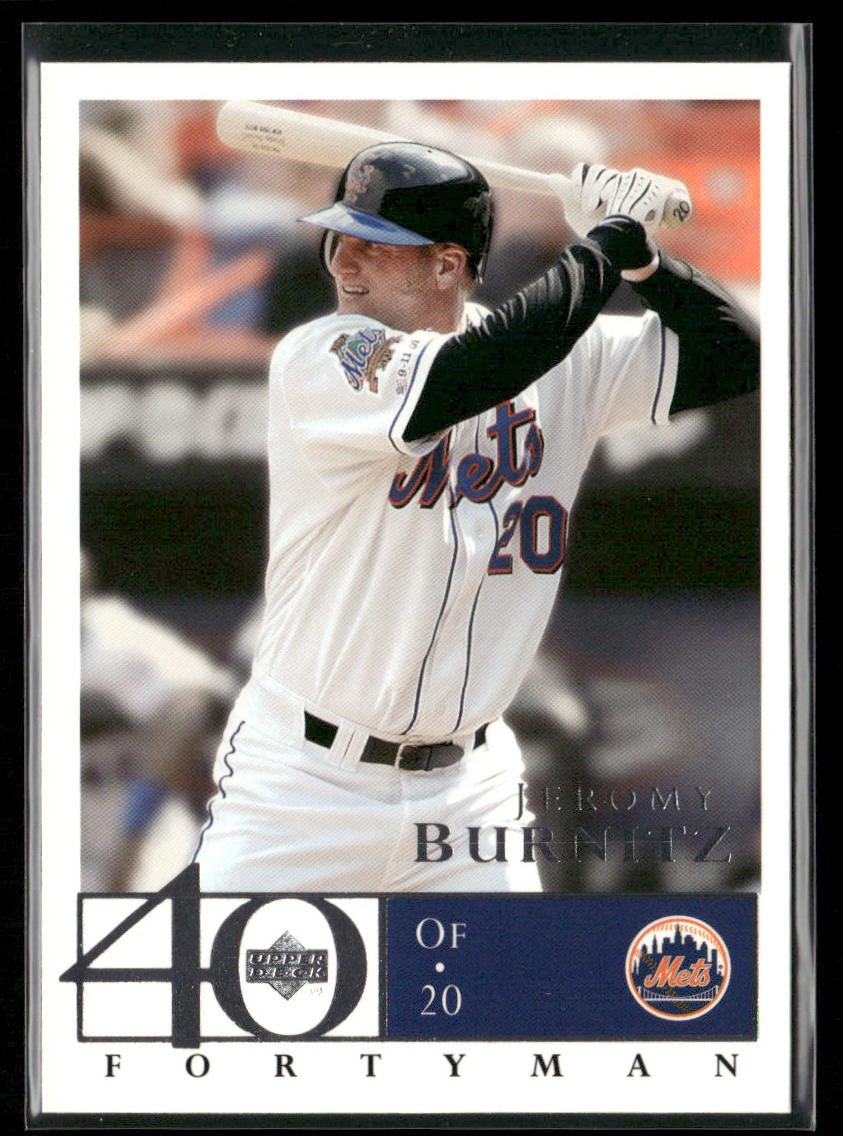 Jeromy Burnitz 2003 Upper Deck 40-Man #615 New York Mets