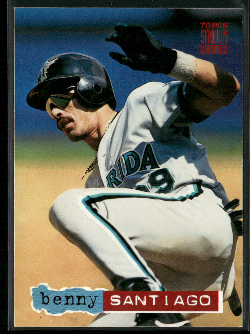 Benny Santiago 1994 Stadium Club #143 Florida Marlins