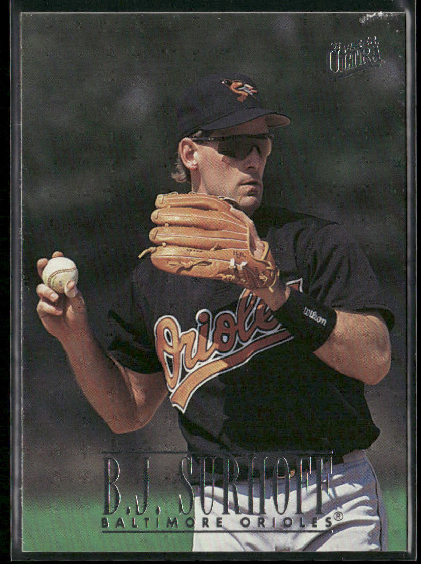 B.J. Surhoff 1996 Ultra #309 Baltimore Orioles front