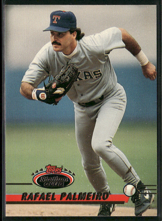 Rafael Palmeiro 1993 Stadium Club #115 Texas Rangers front
