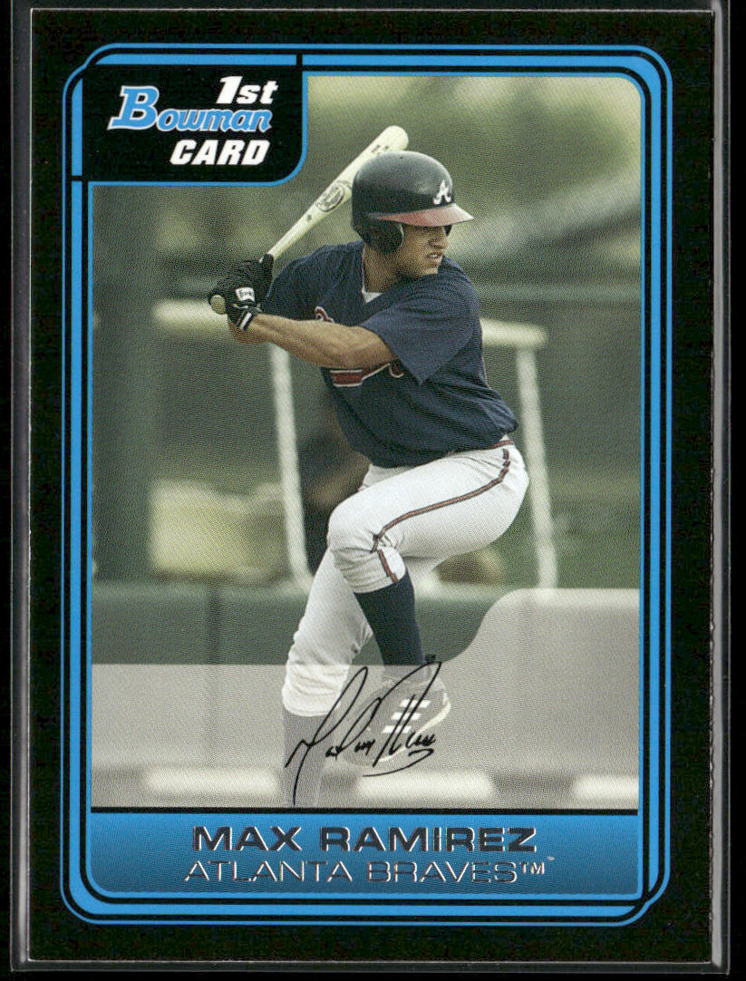Max Ramirez 2006 Bowman Prospects #B52 Atlanta Braves