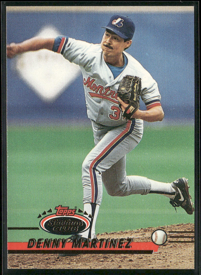 Denny Martinez 1993 Stadium Club #140 Montreal Expos front