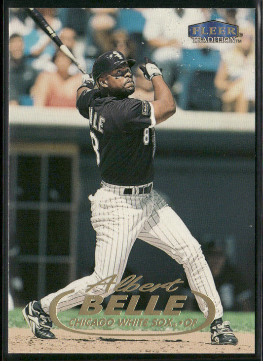 Albert Belle 1998 Fleer Tradition #355 Chicago White Sox front