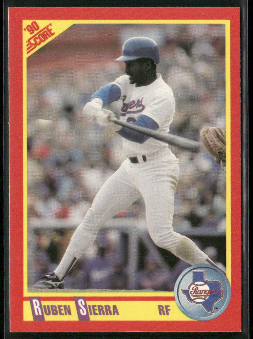 Ruben Sierra 1990 Score #420 Texas Rangers