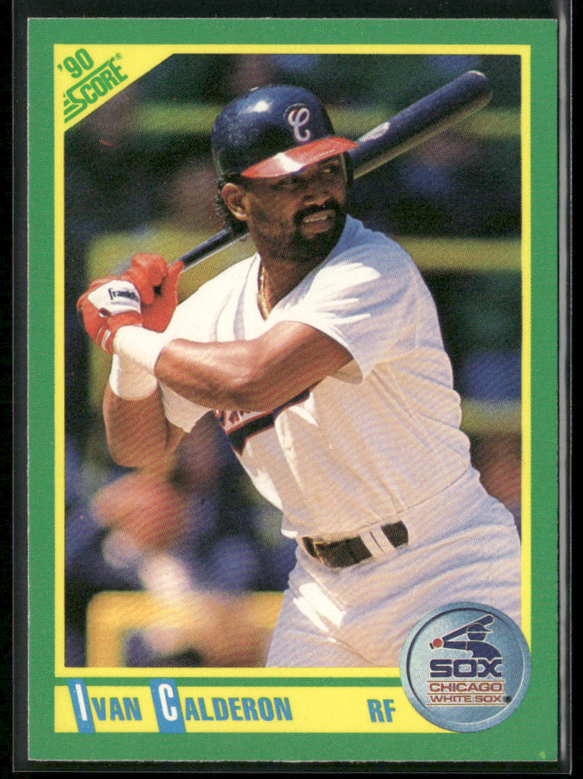 Ivan Calderon 1990 Score #94 Chicago White Sox