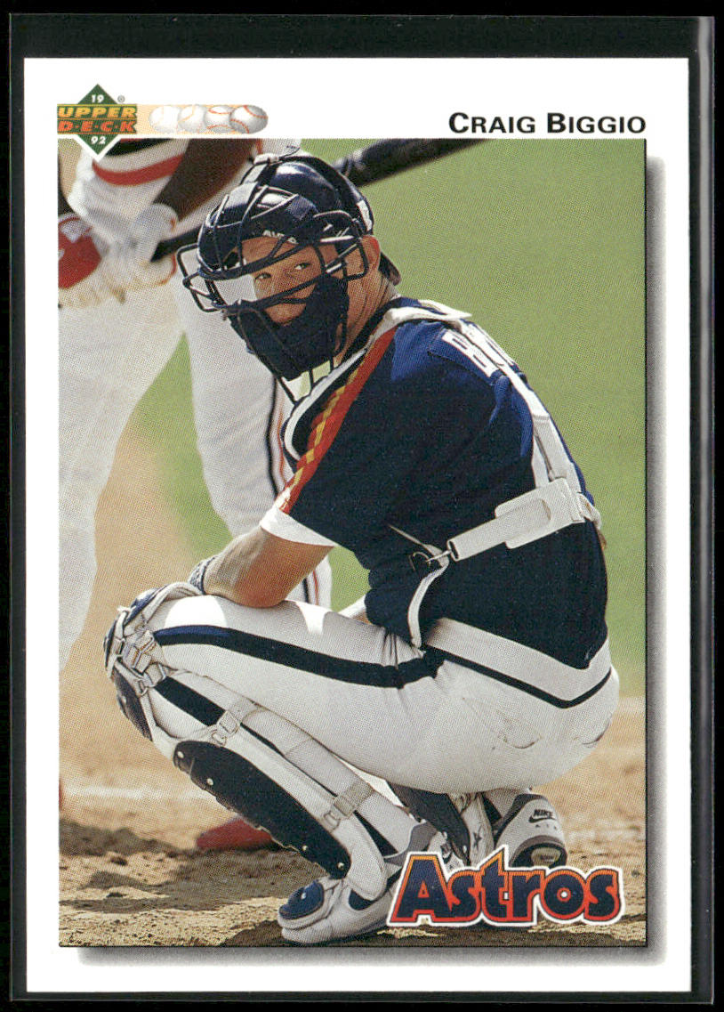 Craig Biggio 1992 Upper Deck #162 Houston Astros