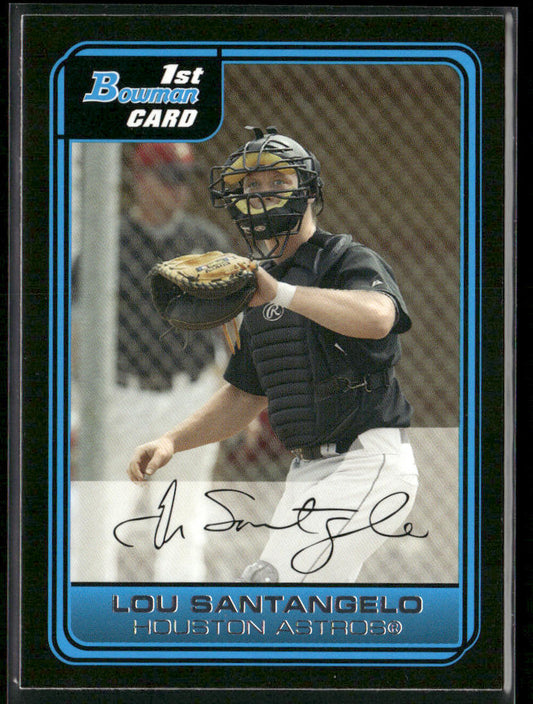 Lou Santangelo 2006 Bowman Prospects #B99 Houston Astros
