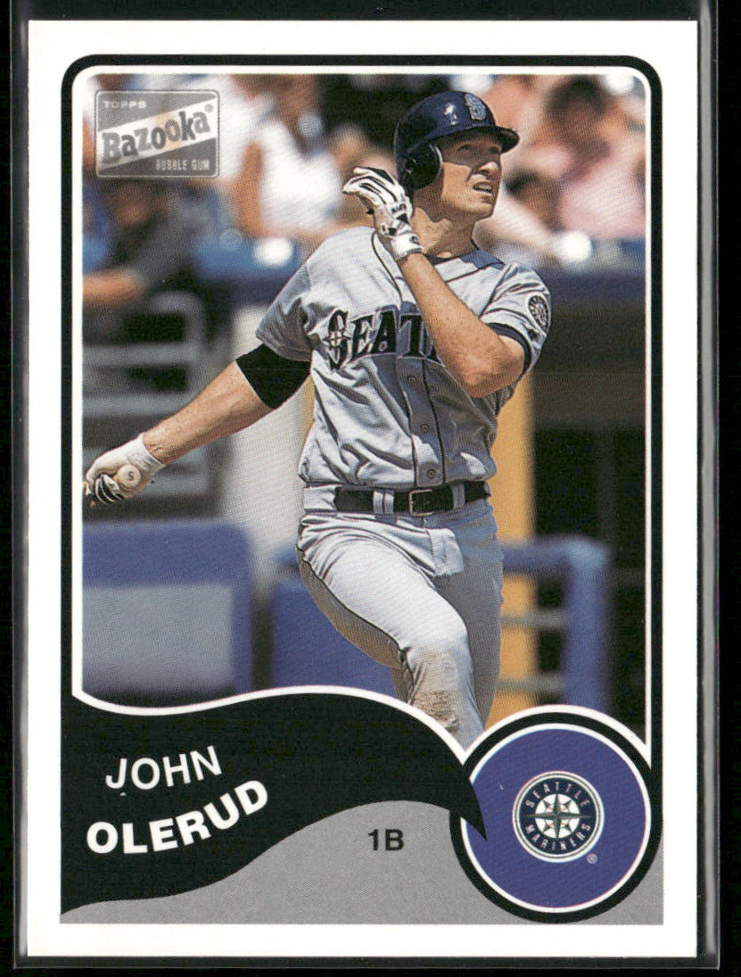 John Olerud 2003 Bazooka #97 Seattle Mariners