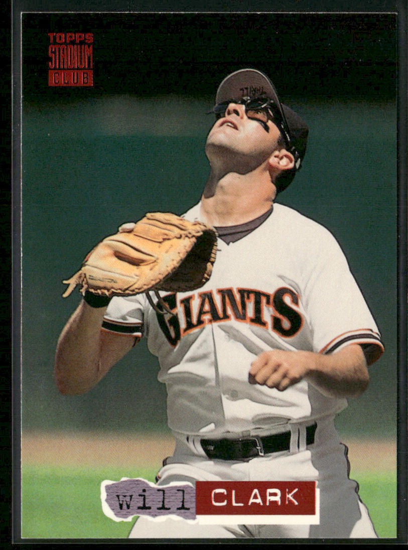 Will Clark 1994 Stadium Club #203 San Francisco Giants